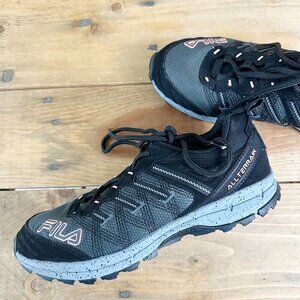 Fila Women's Black Endurance EVO All‎ Terrain Hiking Shoe Worn Once Size 8